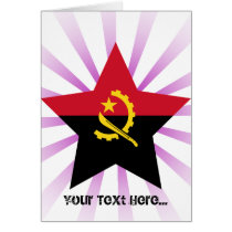 Angola Star Greeting Card