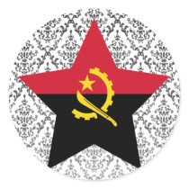 Angola Star Stickers