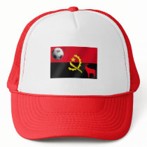 Angolan 2010 soccer for African football fans Trucker Hats