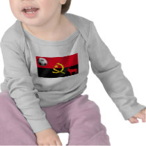 Angolan 2010 soccer for African football fans Tee Shirt