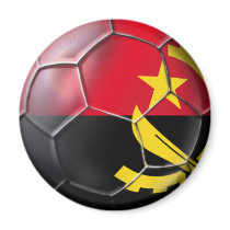 Angolan ball Black Antelopes soccer gear magnets