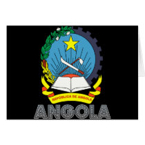 Angolan Emblem Greeting Card