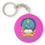 Angolan Emblem Key Chain