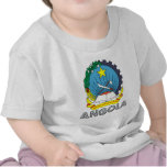 Angolan Emblem Tee Shirts