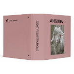 ANGORA GOAT REGISTRATIONS BINDER