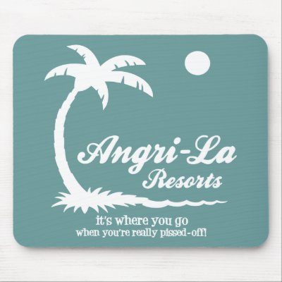 Angri-La Mouse Pad by kbilltv