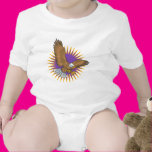 Angry Bald Eagle Landing Romper