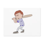 Angry Batter Post Card