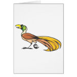 Angry Bird of Paradise Card