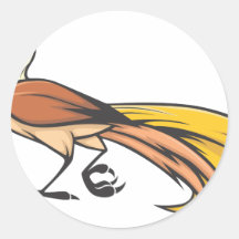 Angry Bird of Paradise Stickers