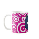 Angry Blue Cat Mug
