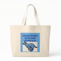 angry blue dog democrat bags