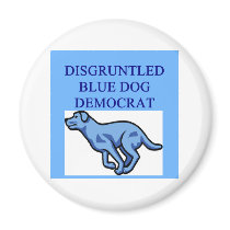 angry blue dog democrat magnets by jimbuf angry blue dog democrat magnets