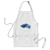 Angry Blue Squid Aprons