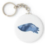 Angry Blue Squid Keychains