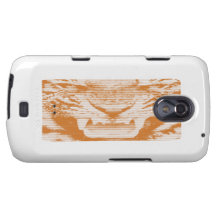 Angry Brown Tiger Horizontal Lines Samsung Galaxy Nexus Case