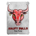 Angry Bulls Customizable Texts ipad mini cases