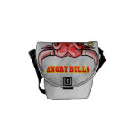 Angry Bulls messenger bags