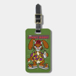 Angry Bunny 1 Luggage Tag