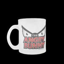 Angry Bunny Zusammenfassung Logo Tasse tassen