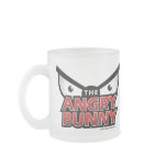 Angry Bunny Abstract Logo Mug