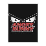 Angry Bunny Abstract (multiple products selected) Postcards