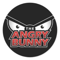 Angry Bunny Abstract (multiple products selected) Sticker