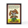 Angry Bunny Birthday Card 1