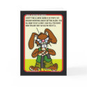 Angry Bunny Birthday Card 1 by wislander Angry Bunny Birthday Card 1