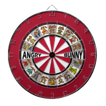 Angry Bunny Dart Board dartboards