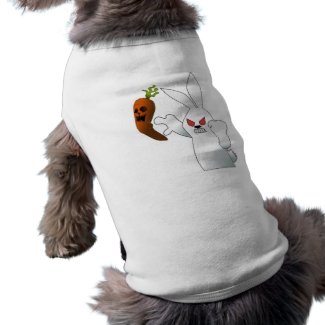 Angry Bunny petshirt