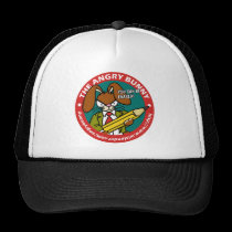 Angry Bunny Erased Hat hats