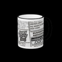 Angry Bunny - Kill for Coffee 2 mugs