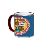 Angry Bunny Love Mug 1