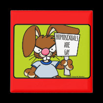 Angry Bunny Magnet 4