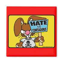 Angry Bunny Magnet 5 by wislander Angry Bunny Magnet 5
