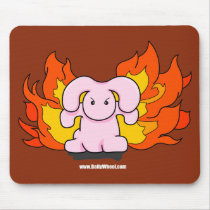 Angry Bunny Mousepad