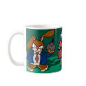 Angry Bunny Mug by wislander Angry Bunny Mug