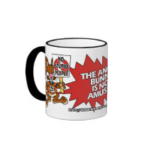 Angry Bunny Not Amused mug by wislander Angry Bunny Not Amused mug
