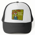 Angry Bunny Redneck Hat by wislander Angry Bunny Redneck Hat