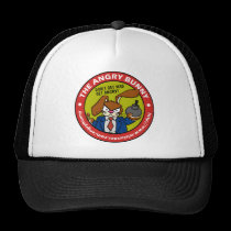 Angry Bunny Round Logo Hat hats