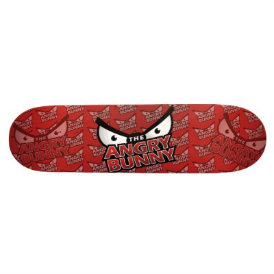 Angry Bunny Skateboard 2 by wislander