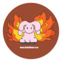 Angry Bunny Sticker