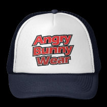 Angry Bunny Wear Hat 3 hats