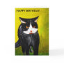 ANGRY CAT, HAPPY BIRTHDAY GREETING CARDS