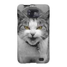 Angry Cat Samsung Galaxy SII Cases