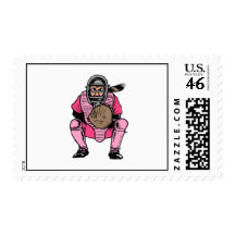 Angry Catcher Stamp