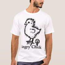 Angry Chick t-shirts by eternaleve Angry Chick t-shirts