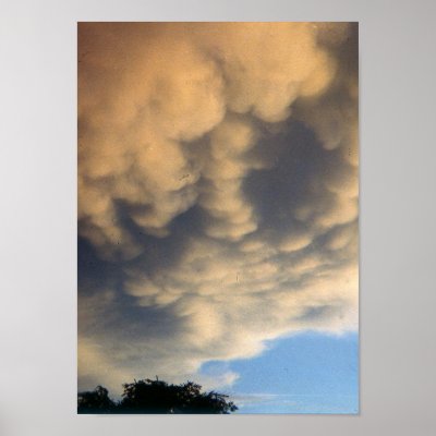 Angry Clouds Herald Storm Posters by kchwxdr