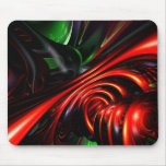 Angry Clown Abstract Mousepad